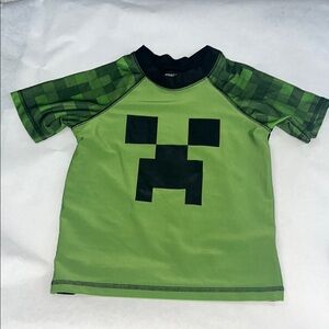Green Minecraft Creeper T-Shirt
